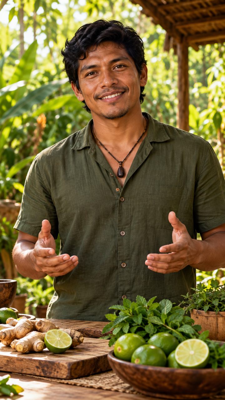 Personagem fictício apresentador do projeto